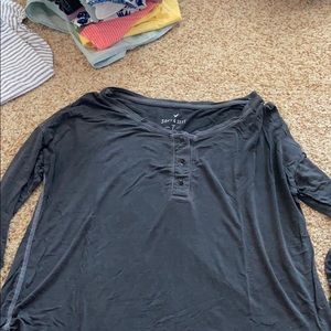American Eagle henley top